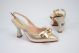 Zapato fiesta PATRICIA MILLER 6735 PLATINO