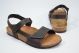 Sandalia hombre INTERBIOS 9536MA MARRON