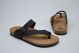 Sandalia chancla hombre INTERBIOS 9511NE NEGRO