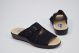 Zapatilla casa chancla DEVALVERDE 1186NE NEGRO