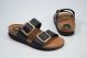 Sandalia chancla mujer INTERBIOS 7232MMNE NEGRO