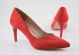 Zapato salón tacón medio Daniela Vega 1092 rojo