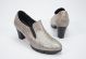 Zapato abotinado mujer Baerchi 52508 gris