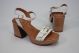 Sandalia tacón OMSANDALS 5397 BLANCO