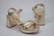Sandalia fiesta PATRICIA MILLER6773 PLATINO