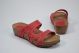 Sandalia chancla mujer INTERBIOS 5317R ROJO