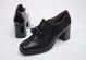 Zapato abotinado mujer Pitillos 1695 negro