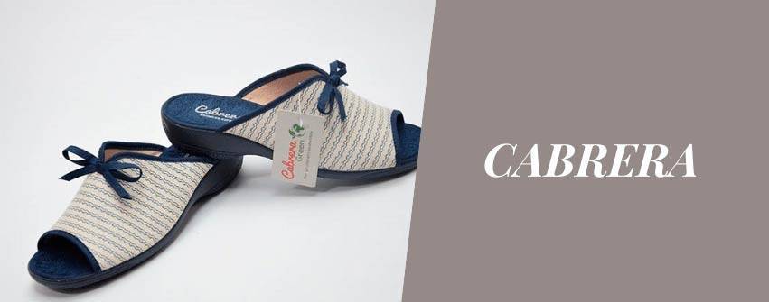 Catálogo y colección de zapatillas Cabrera