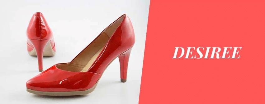 Catálogo y colección de zapatos y sandalias Desireé